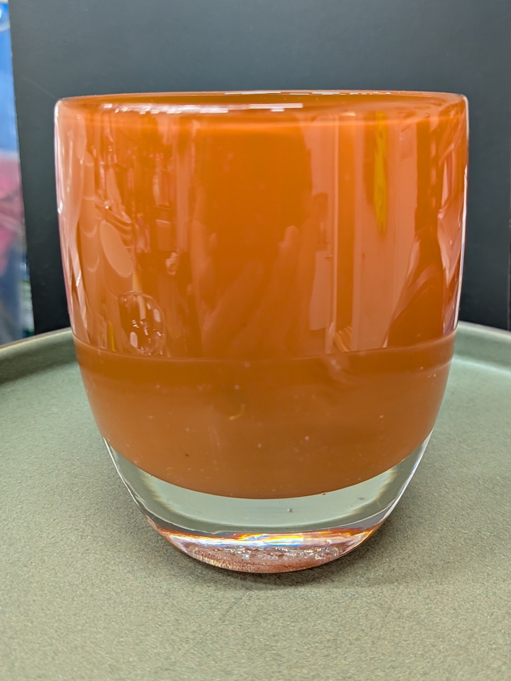 Glassybaby Votive Holder "Harvest"